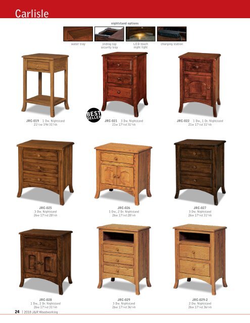 J&amp;R Woodworking 2018 catalog