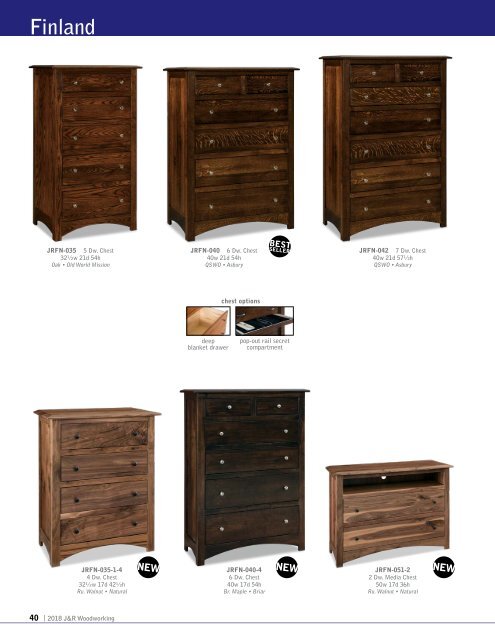 J&amp;R Woodworking 2018 catalog