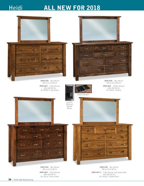 J&amp;R Woodworking 2018 catalog