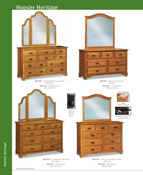 J&amp;R Woodworking 2018 catalog