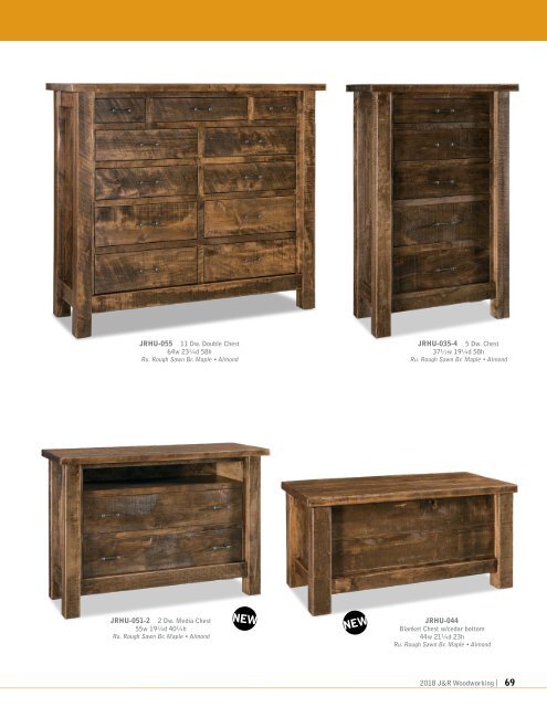 J&amp;R Woodworking 2018 catalog