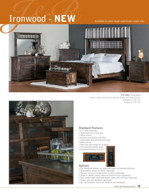 J&amp;R Woodworking 2018 catalog