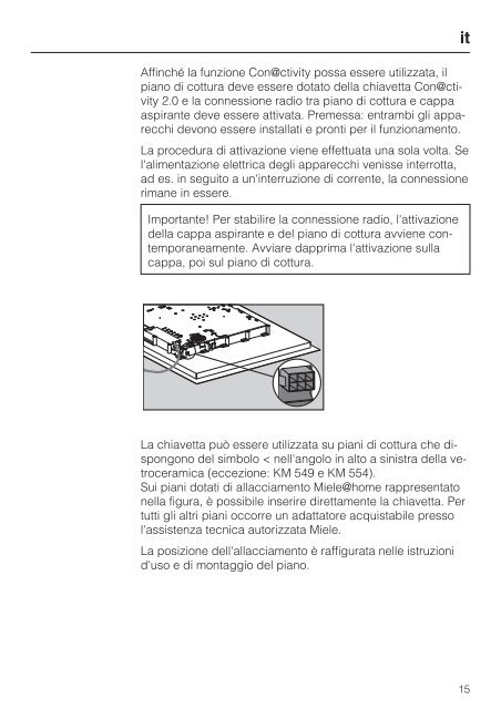 Miele DA 3668 - Notice de montage