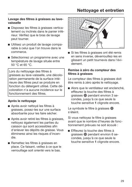 Miele DA 2668 - Mode d'emploi