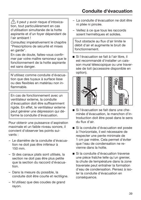 Miele DA 2628 - Mode d'emploi