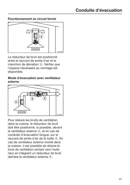 Miele DA 2628 - Mode d'emploi