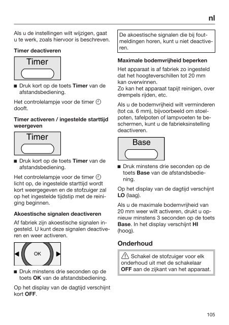 Miele Compact C2 Silence EcoLine - SDRK3 - Mode d'emploi