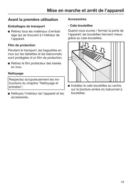 Miele K 34673 iD - Mode d'emploi et instructions de montage