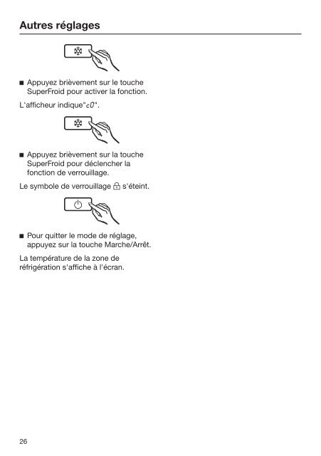 Miele K 34683 iDF - Mode d'emploi et instructions de montage