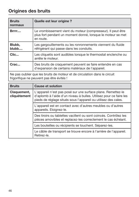 Miele K 34683 iDF - Mode d'emploi et instructions de montage