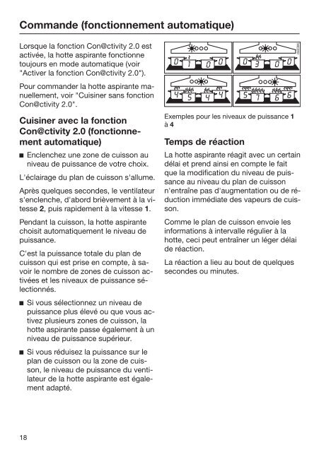 Miele DA 4298 W EXT Puristic Plus - Mode d'emploi