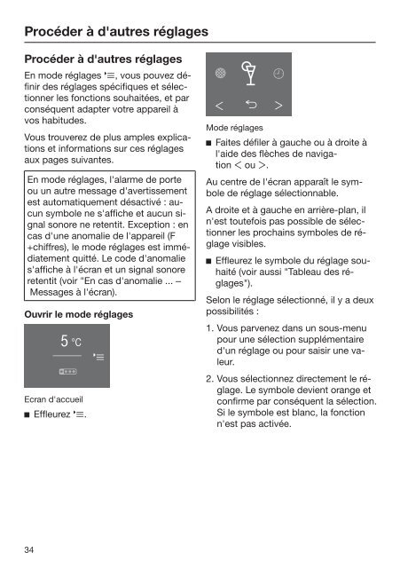 Miele KFNS 28463 E - Mode d'emploi et instructions de montage