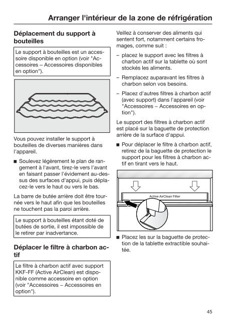 Miele KFNS 28463 E - Mode d'emploi et instructions de montage