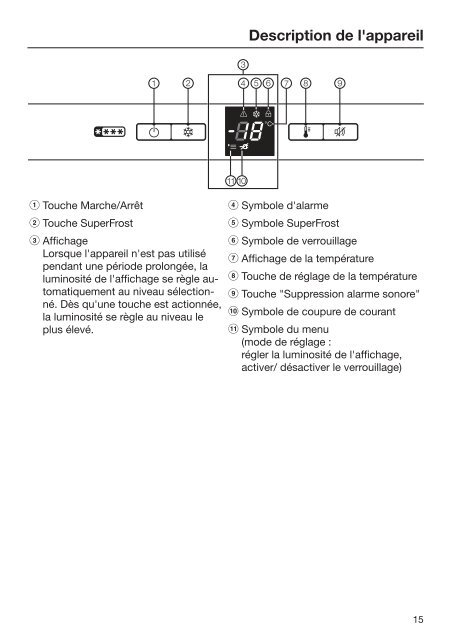 Miele FNS 28463 E ed/cs - Mode d'emploi et instructions de montage