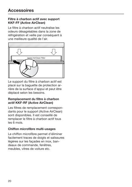 Miele KWNS 28462 E - Mode d'emploi et instructions de montage