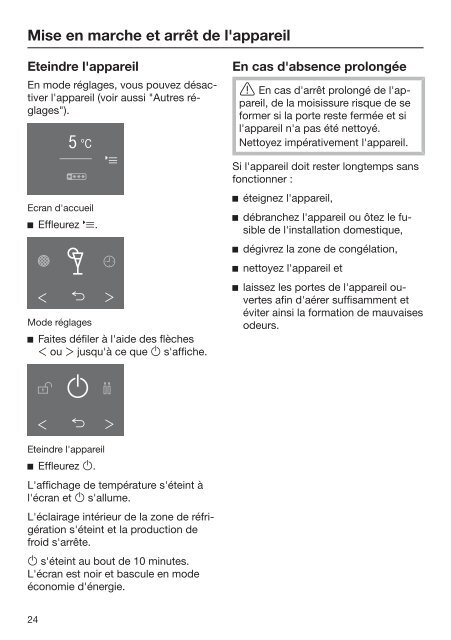 Miele KWNS 28462 E - Mode d'emploi et instructions de montage