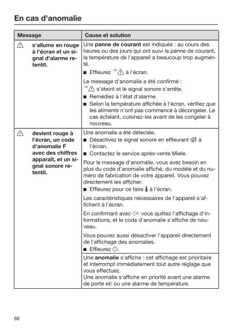 Miele KWNS 28462 E - Mode d'emploi et instructions de montage