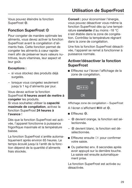 Miele KWNS 28462 E - Mode d'emploi et instructions de montage