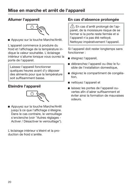 Miele K 32242 iF - Mode d'emploi et instructions de montage