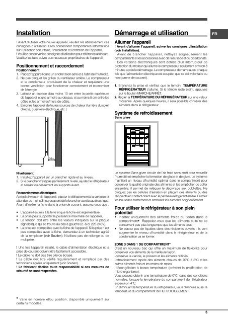 KitchenAid XA8 T1O X - XA8 T1O X FR (F153426) Setup and user guide