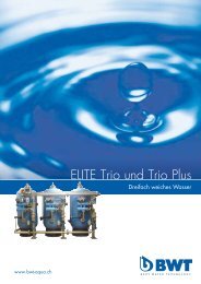 ELITE Trio und Trio Plus - CHRIST AQUA AG