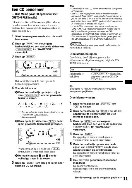 Sony CDX-CA650 - CDX-CA650 Consignes d&rsquo;utilisation