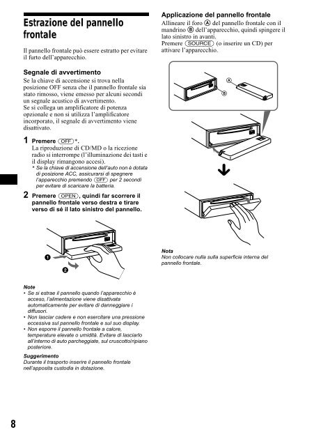 Sony CDX-CA650 - CDX-CA650 Consignes d&rsquo;utilisation Fran&ccedil;ais