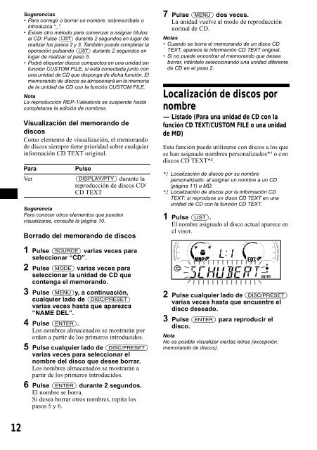 Sony CDX-CA650 - CDX-CA650 Consignes d&rsquo;utilisation Russe