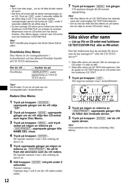 Sony CDX-CA650 - CDX-CA650 Consignes d&rsquo;utilisation Russe