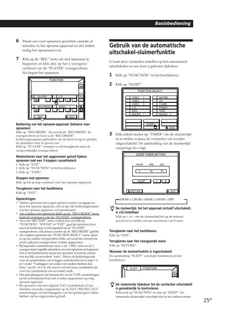 Sony TA-VE800G - TA-VE800G Consignes d&rsquo;utilisation Su&eacute;dois