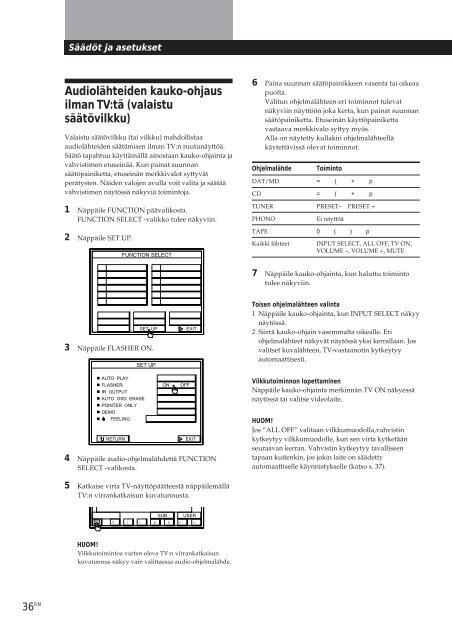 Sony TA-VE800G - TA-VE800G Consignes d&rsquo;utilisation Danois