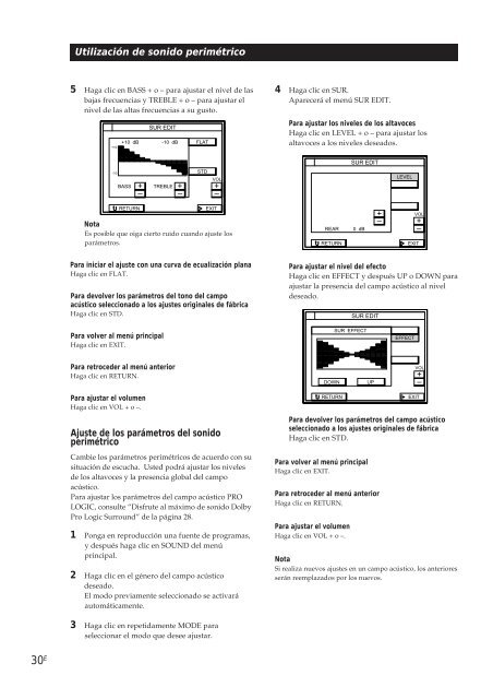 Sony TA-VE800G - TA-VE800G Consignes d&rsquo;utilisation Anglais