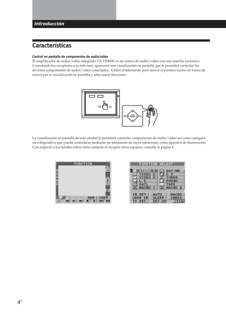 Sony TA-VE800G - TA-VE800G Consignes d&rsquo;utilisation Portugais