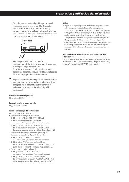 Sony TA-VE800G - TA-VE800G Consignes d&rsquo;utilisation Fran&ccedil;ais