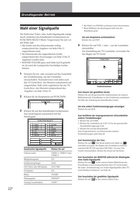 Sony TA-VE800G - TA-VE800G Consignes d&rsquo;utilisation Allemand