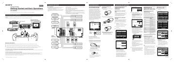 Sony TA-VE800G - TA-VE800G Consignes dâutilisation Italien