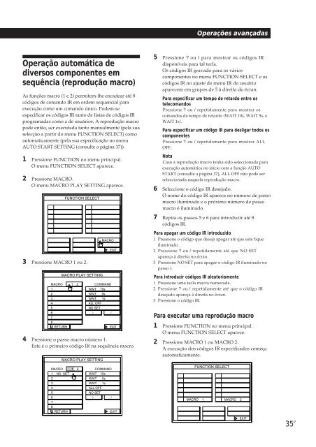 Sony TA-VE800G - TA-VE800G Consignes d&rsquo;utilisation