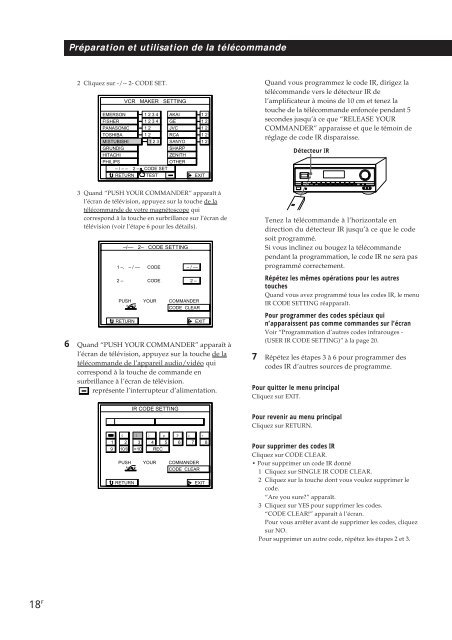 Sony TA-VE800G - TA-VE800G Consignes d&rsquo;utilisation