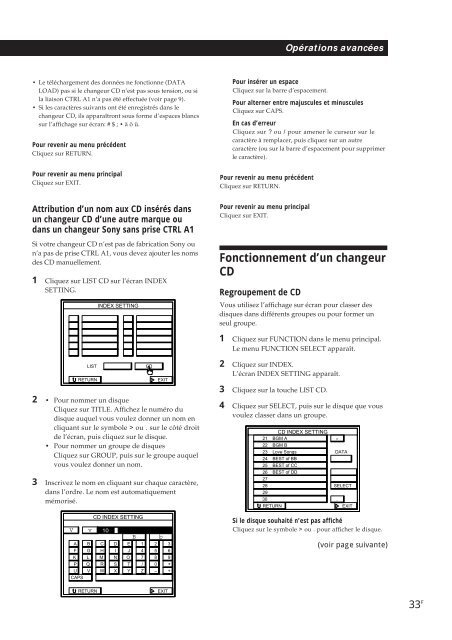 Sony TA-VE800G - TA-VE800G Consignes d&rsquo;utilisation