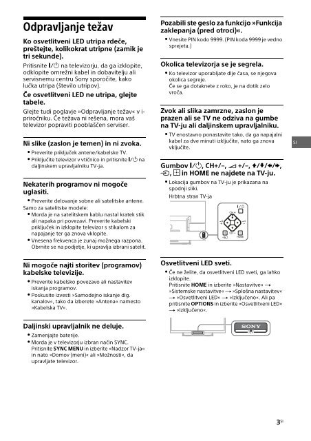 Sony KDL-42W656A - KDL-42W656A Guide de r&eacute;f&eacute;rence Serbe