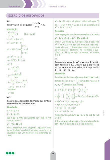 Matemática01 - Matemática Básica (320)