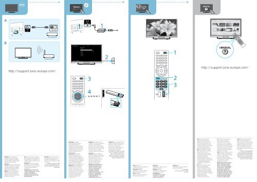 Sony KDL-42W656A - KDL-42W656A Guide de mise en route Estonien