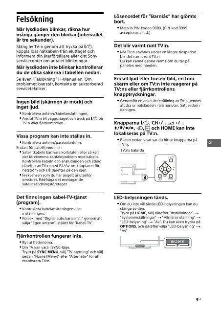 Sony KDL-42W656A - KDL-42W656A Guide de r&eacute;f&eacute;rence Russe