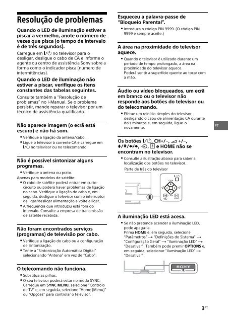 Sony KDL-42W656A - KDL-42W656A Guide de r&eacute;f&eacute;rence Espagnol