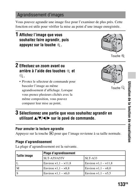 Sony SLT-A33 - SLT-A33 Consignes d&rsquo;utilisation Italien