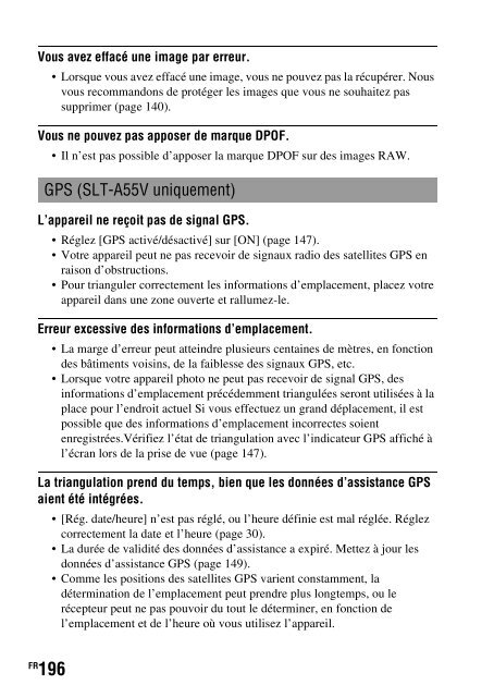 Sony SLT-A33 - SLT-A33 Consignes d&rsquo;utilisation Italien