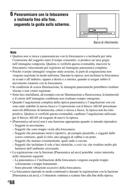 Sony SLT-A33 - SLT-A33 Consignes d&rsquo;utilisation Italien