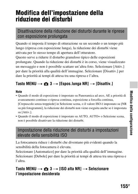 Sony SLT-A33 - SLT-A33 Consignes d&rsquo;utilisation Italien