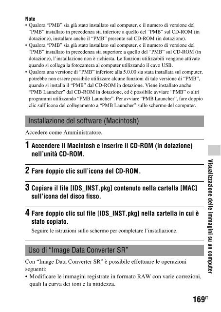 Sony SLT-A33 - SLT-A33 Consignes d&rsquo;utilisation Italien