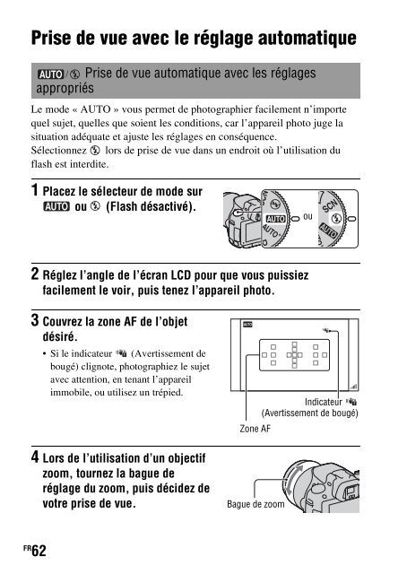 Sony SLT-A33 - SLT-A33 Consignes d&rsquo;utilisation Italien